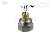 Buse HM  Mini Sphere 3/8UNF  4 x 35 /76  x 0.20 mm  0.008 