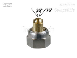 HM Nozzles  Mini Sphere 3/8  UNF  4 Orifice