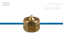 HM Nozzles  Short Engagement  3/8 UNF  Single-Orifice  Extrusion