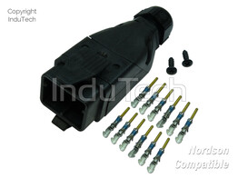 Ni120-12P Kabel Connector Assy  90/180  x PG11  f 