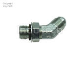 HM Fitting 135  met O-ring  M9/16  -18 JIC x M9/16  -18 UNF