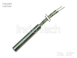 D 3/8   x L 2.25   - 250W x 240V  Cartouche Chauffante