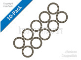 Pack  O-ring Viton  D7.65 x 1.78 mm  pkg 10 