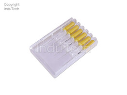 Boite de 6 Aiguilles pour Buses D   020   - 0.50mm  Jaune