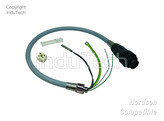 Cordset Ni120 rtd  IP65 Water-wash  Single-Module Guns  50cm